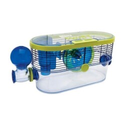 Habitrail Twist Hamster Kafesi Mavi - Habitrail