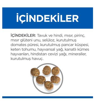 Hill's SCIENCE PLAN İdeal Kilo Yetişkin Tavuklu Kedi Maması 2,5 kg - 3