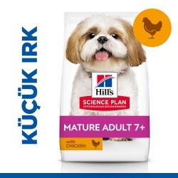 Hill's SCIENCE PLAN +7 Yaşlı Küçük ve Mini Irk Tavuklu Köpek Maması 1,5 kg - 1