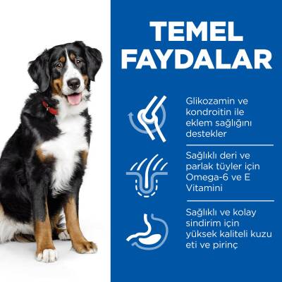 Hill's SCIENCE PLAN Yetişkin Büyük Irk Kuzulu ve Pirinçli Köpek Maması 12 kg + 2 kg - 4