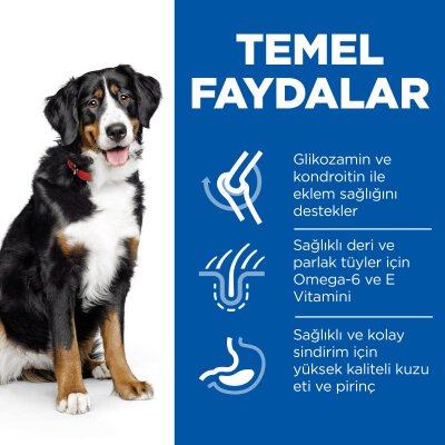 Hill's SCIENCE PLAN Yetişkin Büyük Irk Kuzulu ve Pirinçli Köpek Maması 14 Kg - 4
