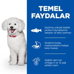 Hill's SCIENCE PLAN Hipoalerjenik Yetişkin Küçük ve Mini Irk Somonlu Köpek Maması 1,5 kg - 4