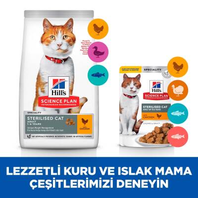 Hill's SCIENCE PLAN Kısırlaştırılmış Alabalıklı Kedi Pouch 85 gr - 5