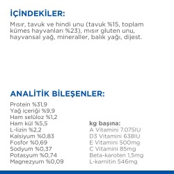 Hill's SCIENCE PLAN Kısırlaştırılmış Yetişkin Tavuklu Kedi Maması 13 kg + 2 kg - 5