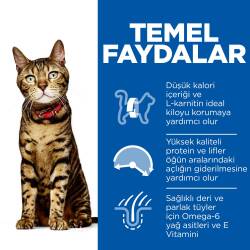 Hill's SCIENCE PLAN Light Yetişkin Tavuklu Kedi Maması 1,5 kg - 4