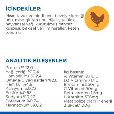 Hill's SCIENCE PLAN Light Yetişkin Orta Irk Tavuklu Köpek Maması 2,5 kg - 5