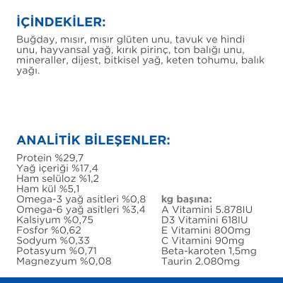 Hill's SCIENCE PLAN Mature +7 Ton Balıklı Yaşlı Kedi Maması 1,5 kg - 4