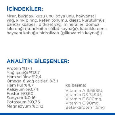 Hill's SCIENCE PLAN +7 Yaşlı Orta Irk Kuzulu ve Pirinçli Köpek Maması 14 kg - 2