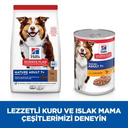 Hill's SCIENCE PLAN +7 Yaşlı Orta Irk Kuzulu ve Pirinçli Köpek Maması 14 kg - 3