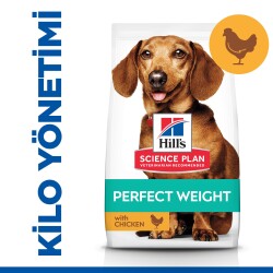 Hill's SCIENCE PLAN İdeal Kilo Yetişkin Küçük ve Mini Irk Tavuklu Köpek Maması 1,5 kg - Hill's Science Plan