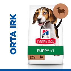 Hill's SCIENCE PLAN Orta Irk Kuzulu ve Pirinçli Yavru Köpek Maması 12 kg + 2 kg - Hill's Science Plan