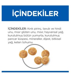 Hill's SCIENCE PLAN Hassas Mide & Deri Yetişkin Tavuklu Kedi Maması 1,5 kg - 5