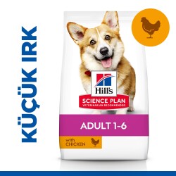 Hill's SCIENCE PLAN Yetişkin Küçük ve Mini Irk Tavuklu Köpek Maması 1,5 kg - Hill's Science Plan