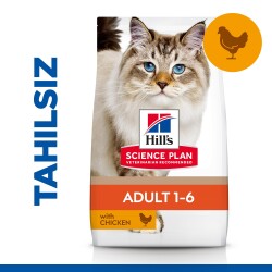 Hill's SCIENCE PLAN Tahılsız Yetişkin Tavuklu Kedi Maması 1,5 kg - Hill's Science Plan