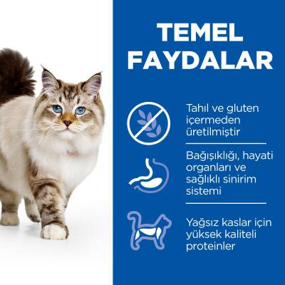 Hill's SCIENCE PLAN Tahılsız Yetişkin Tavuklu Kedi Maması 1,5 kg - 2