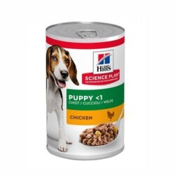 Hill's SCIENCE PLAN Tavuk Etli Orta Irk Yavru Köpek Konservesi 370 Gr - Hill's Science Plan