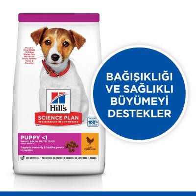 Hill's SCIENCE PLAN Tavuklu Küçük & Minyatür Irk Yavru Köpek Maması 3 kg - 2