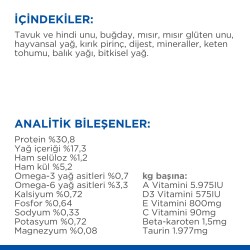 Hill's SCIENCE PLAN +7 Yaşlı Tavuklu Kedi Maması 1,5 kg - 5