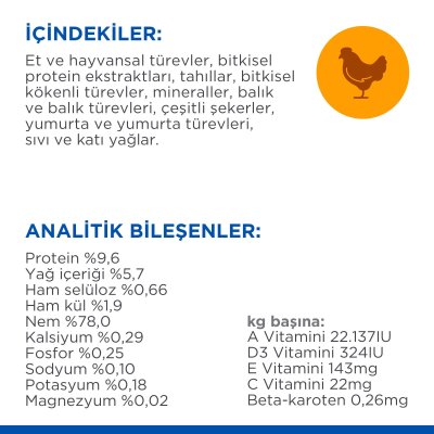 Hill's SCIENCE PLAN Pouch Tavuklu Yavru Kedi Konservesi 85 gr - 5