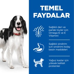 Hill's SCIENCE PLAN Yetişkin Orta Irk Ton Balıklı & Pirinçli Köpek Maması 10 kg + 2 kg - 3