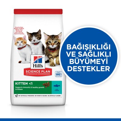 Hill's SCIENCE PLAN Ton Balıklı Yavru Kedi Maması 1,5 kg - 3