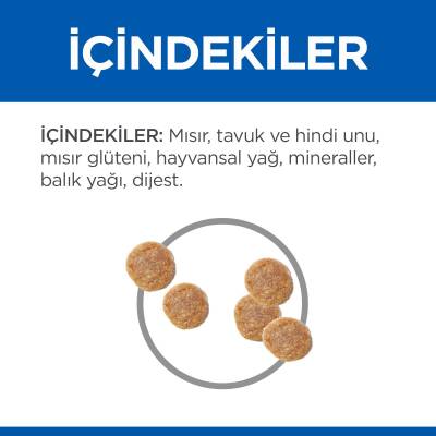 Hill's SCIENCE PLAN Üriner Sağlık +1 Yetişkin Tavuklu Kedi Maması 1,5 kg - 5