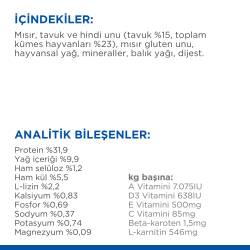 Hill's SCIENCE PLAN Kısırlaştırılmış Yetişkin Tavuklu Kedi Maması 1,5 kg - 4
