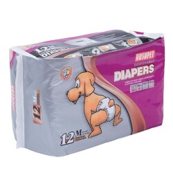 Hushpet Köpek Alt Tuvalet Bezi M 12'li 7-16 kg - Hushpet