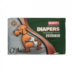 Hushpet Köpek Alttuvalet Bezi L 12'li 16-25 kg - Hushpet