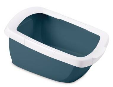 Imac Funny Açık Petrol Rengi Kedi Tuvaleti 64 X 47,5 X 33 cm - 1