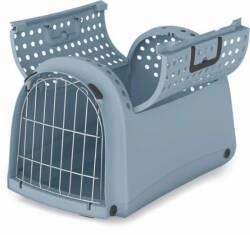 Imac İkinci Yaşam Cabrio Üstü Açılabilen Mavi Kedi Taşıma Çantası 50 X 32 X 34,5 cm - Imac