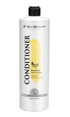 Iv San Bernard Orta Uzunluktaki Tüylü Kedi ve Köpekler için Muzlu Krem 500 Ml - 1