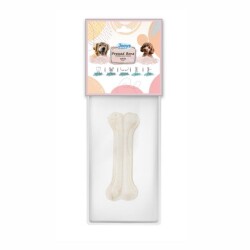Jooys Beyaz Pres Köpek Ödül Kemiği 22 cm - Jooys