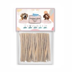 Jooys Naturel Burgu Çubuk Köpek Ödül Kemiği 100'lü - Jooys