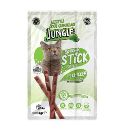 Jungle Kedi Stick Tavuklu Kedi Ödül Maması 3 X 5 gr - Jungle