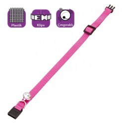 Karlie Çıngıraklı Pembe Kedi Boyun Tasması - Karlie