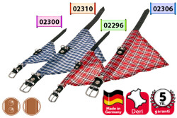 Karlie Deri Bandanalı Boyun Tasma 52 cm Mavi - Karlie