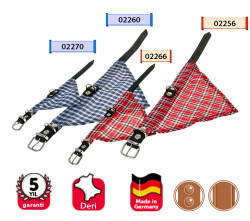 Karlie Deri Bandanalı Boyun Tasması 32 cm Mavi - Karlie