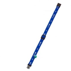Karlie Kılçık Desenli Zilli Kedi Boyun Tasması 30cm-10mm Mavi - Karlie