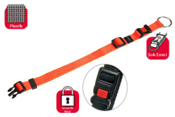 Karlie Kilitli Boyun Tasma S 30-45 cm Turuncu - Karlie