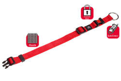 Karlie Kilitli Boyun Tasması L 45-65 cm Kırmızı - Karlie