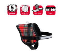 Karlie Reflektörlü Göğüs Tasması S 36-46 cm Kırm. Beyaz - Karlie