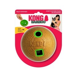 Kong Bamboo Feeder Tok Şeklinde Ödül Maması Dağıtma Köpek Oyuncağı M - Kong