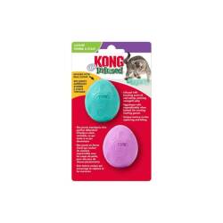 Kong Catnipli Top Yumurta Peluş Kedi Oyuncağı 2'li - Kong