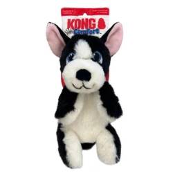Kong Comfort Pups Boss Köpek Şeklinde Peluş Köpek Oyuncağı S - Kong
