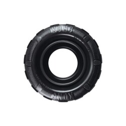Kong Extreme Tires Delikli Tekerlek Şeklinde Ultra Sert Köpek Oyuncağı S - 2