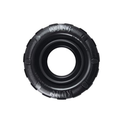 Kong Extreme Tires Delikli Tekerlek Şeklinde Ultra Sert Köpek Oyuncağı S - 2