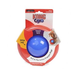 Kong Gyro Köpekler İçin Ödül Maması Dağıtma Oyuncağı L - Kong
