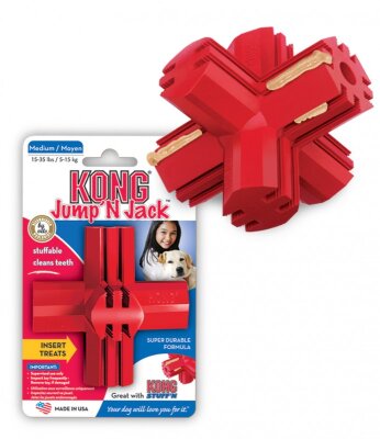 Kong Jump'N Jack Köpekler İçin Isırma Oyuncağı M - 2
