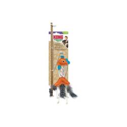 Kong Naturals Catnipli Balık Kedi Oltası Oyuncağı - Kong